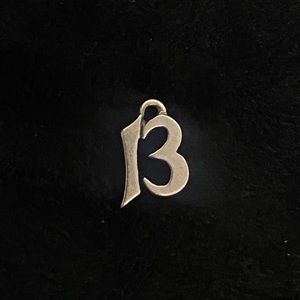 Retired James Avery "13" charm